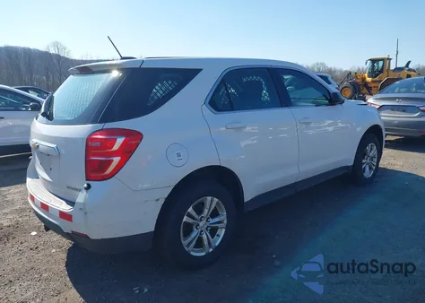 2016 Chevrolet Equinox Ls z USA, uszkodzony, nr VIN 2GNALBEK6G6345687